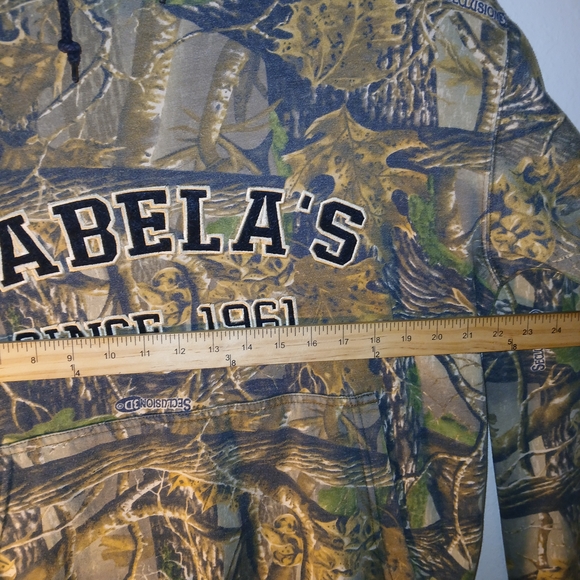 Cabela's Men's Seclusion Athletic Heavyweight Sweatshirt Hunting Hoodie Medium - Picture 5 of 7